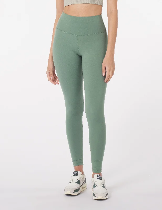 Soft Yoga Pants for Maximum Comfort -High Waist Pure Legging: Sage