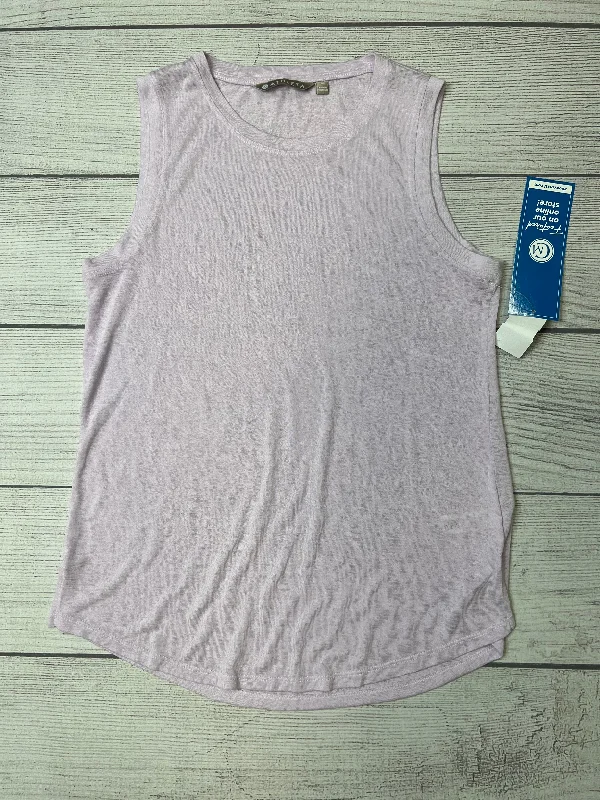 Women's Yoga Tops with Stretchy, Supportive Fabric -Purple Athletic Tank Top Athleta, Size S