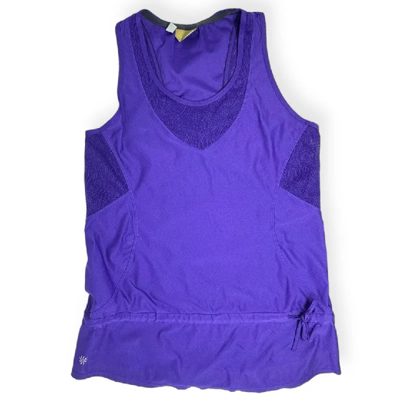 Women's Yoga Tops for Outdoor Activities -Purple Athletic Tank Top Athleta, Size S