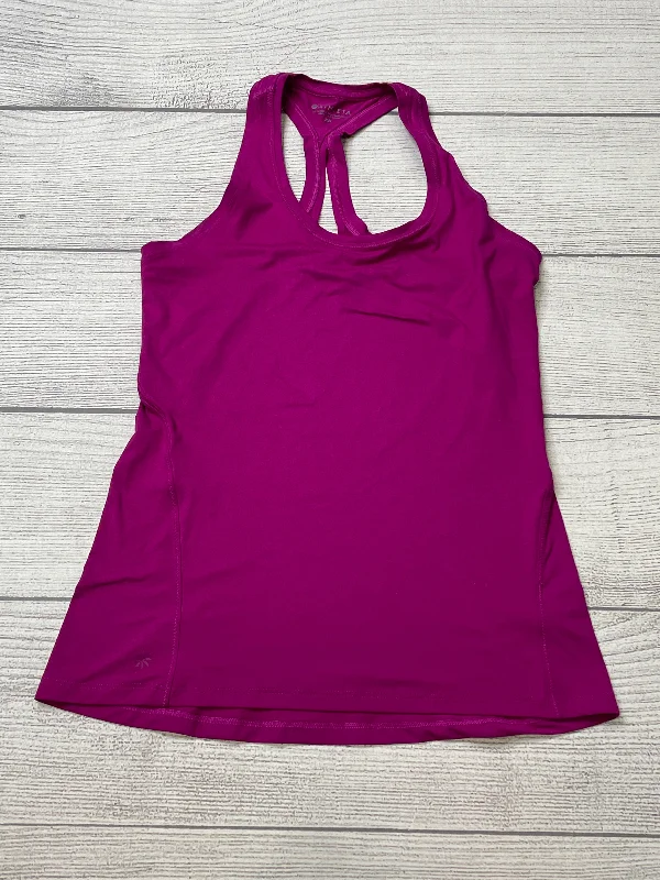 Stylish and Breathable Yoga Tops -Purple Athletic Tank Top Athleta, Size Xs