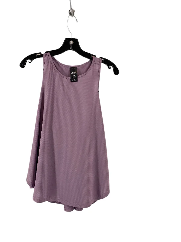 High-Performance Yoga Tops for Women -Purple Athletic Tank Top Avia, Size S