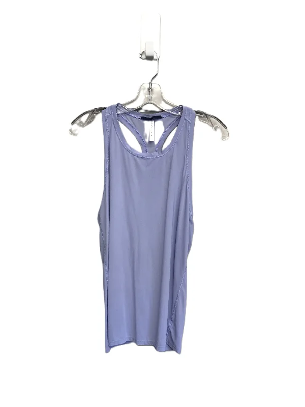 Yoga Tops for Pilates Practice -Purple Athletic Tank Top By Athleta, Size: M