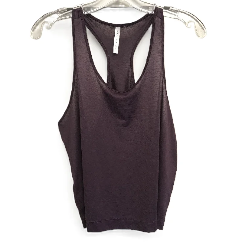 Relaxed Yoga Tops for Women -Purple Athletic Tank Top By Athleta, Size: S