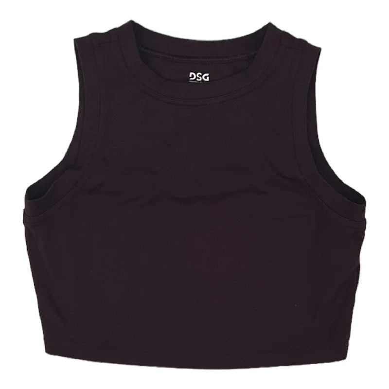 Comfortable Yoga Tops for All Workouts -PURPLE ATHLETIC TANK TOP by DSG OUTERWEAR Size:XS