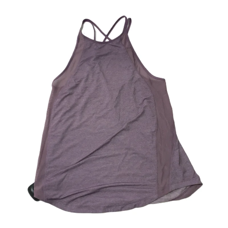 Women's Yoga Tops for Power Yoga -Purple  Athletic Tank Top By Lululemon  Size: S