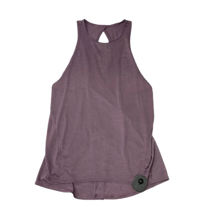 Versatile Yoga Tops for All Types of Yoga -Purple  Athletic Tank Top By Lululemon  Size: S