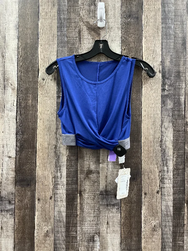 Stylish and Breathable Yoga Tops -Purple Athletic Tank Top Fabletics, Size Xs