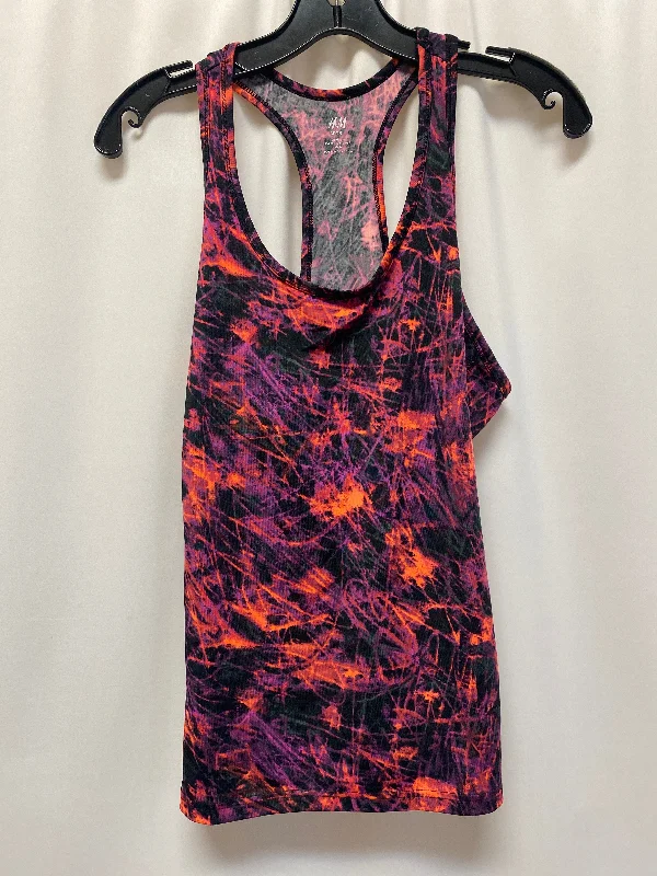 Soft and Comfortable Yoga Tops -Purple Athletic Tank Top H&m, Size M