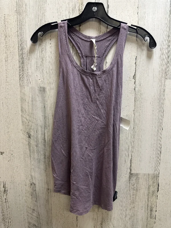Yoga Tops for Flexibility and Ease -Purple Athletic Tank Top Lululemon, Size 4