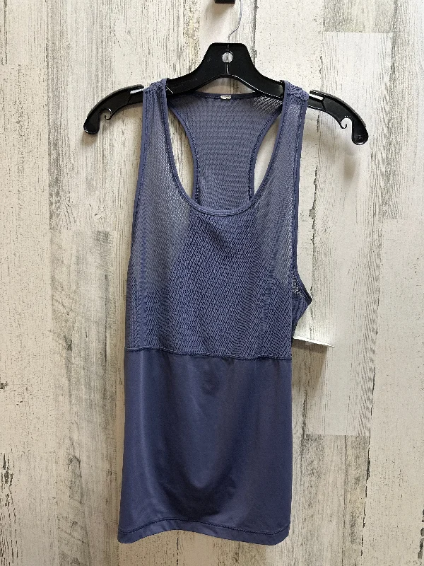 Yoga Tops for Flexibility and Stretch -Purple Athletic Tank Top Lululemon, Size 4