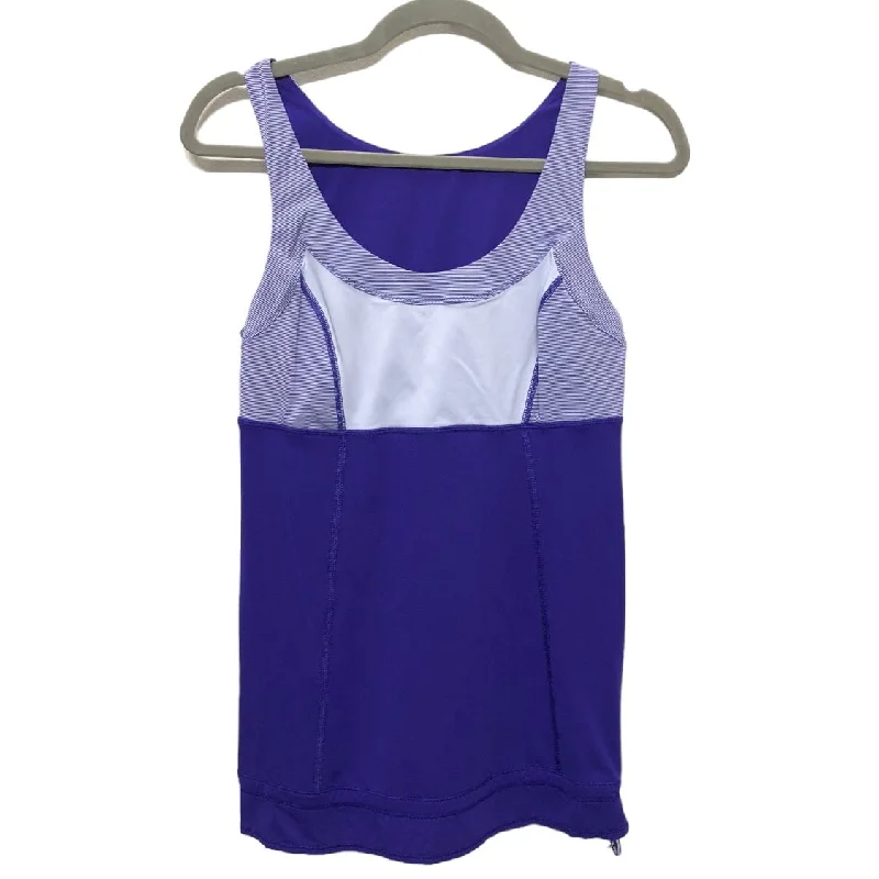 Women's Yoga Tops with Breathable Material -Purple Athletic Tank Top Lululemon, Size 8
