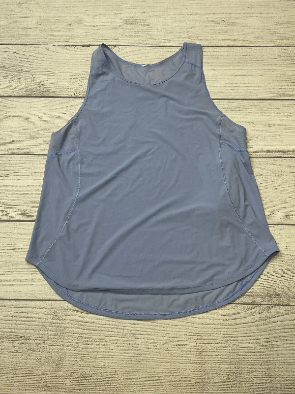 Women's Yoga Tops for Core Strengthening -Purple Athletic Tank Top Lululemon, Size M