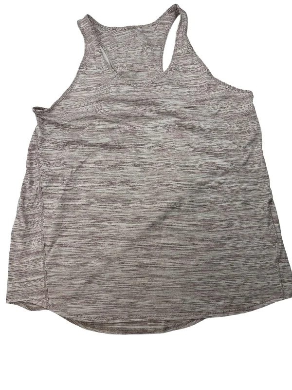 Comfortable Yoga Tops for Yoga and Pilates -Purple Athletic Tank Top Lululemon, Size M