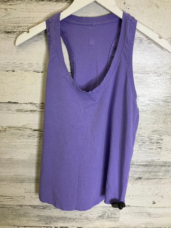 Yoga Tops for All Yoga Poses -Purple Athletic Tank Top Lululemon, Size S