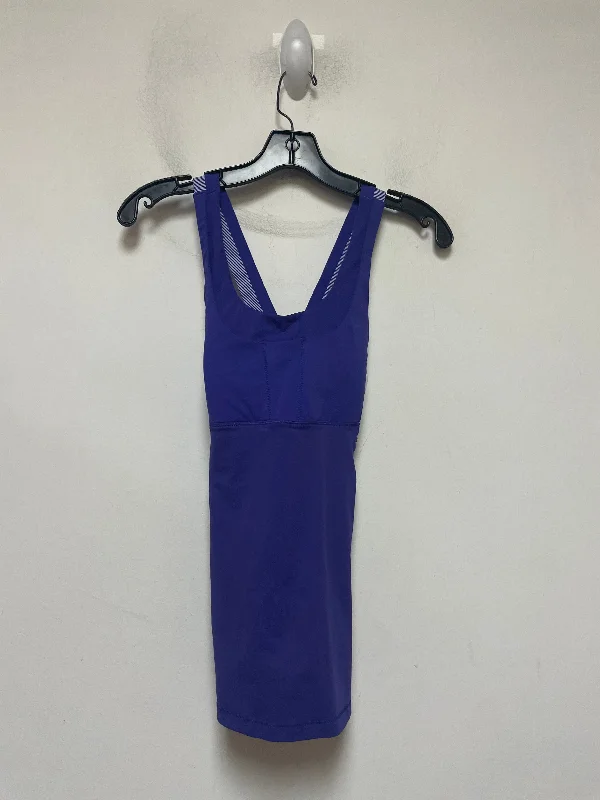 Performance Yoga Tops for Women -Purple Athletic Tank Top Lululemon, Size S