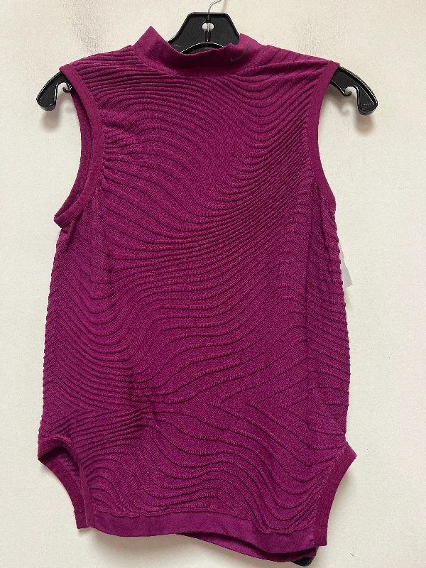 Loose Yoga Tops for Relaxing -Purple Athletic Tank Top Nike, Size S