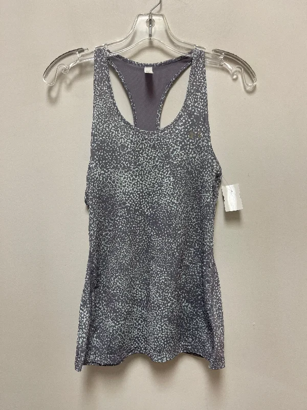 Stretch Yoga Tops for Flexibility -Purple Athletic Tank Top Under Armour, Size S