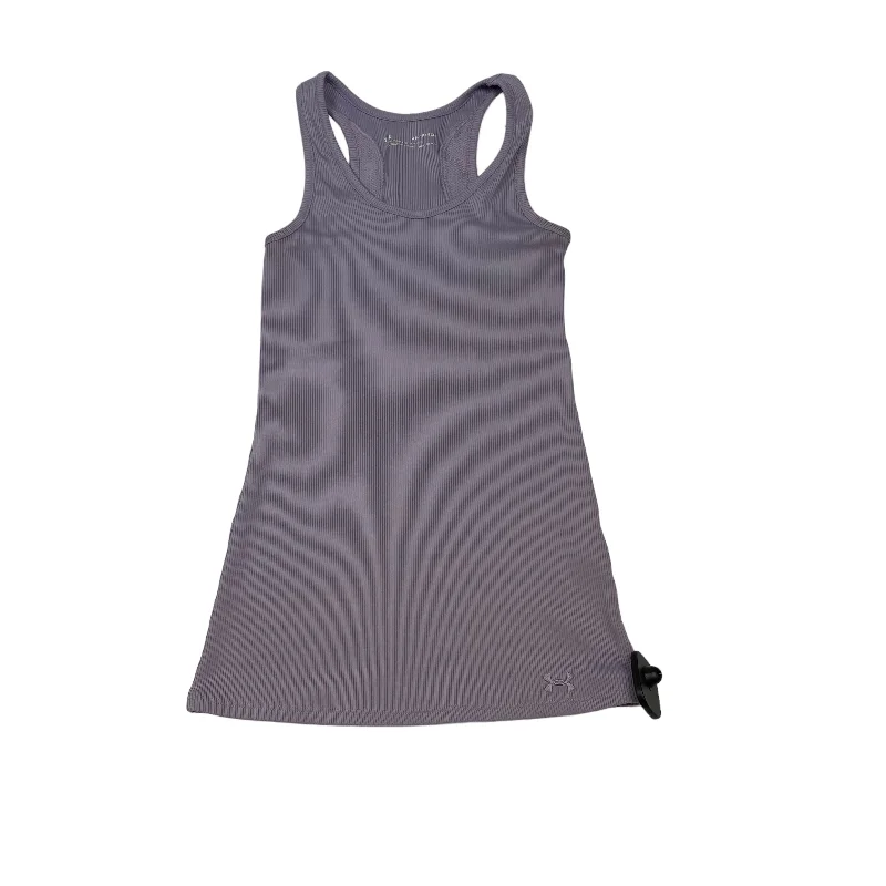 Women's Yoga Tops with Performance Features -Purple Athletic Tank Top Under Armour, Size Xs