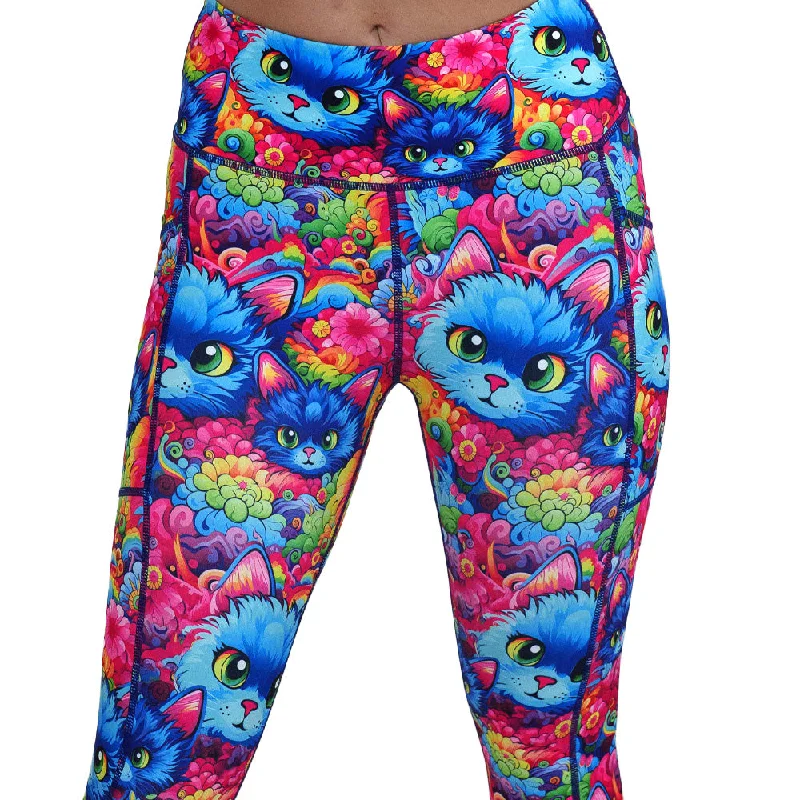 Yoga Pants for Full Coverage and Comfort -Purrfection Leggings