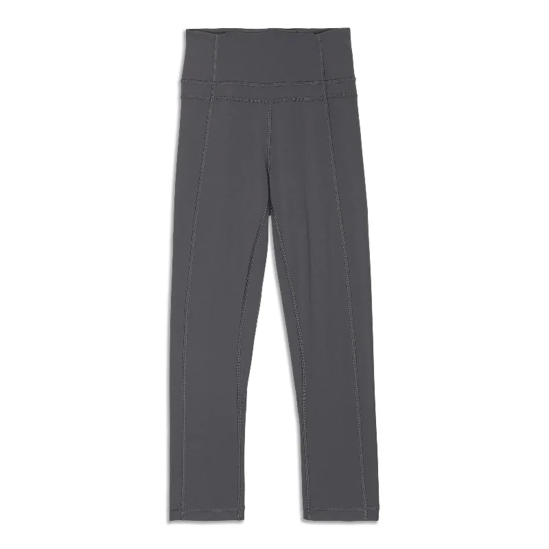 Soft, High-Waisted Yoga Pants for Comfort -Pushing Limits High-Rise Crop - Resale