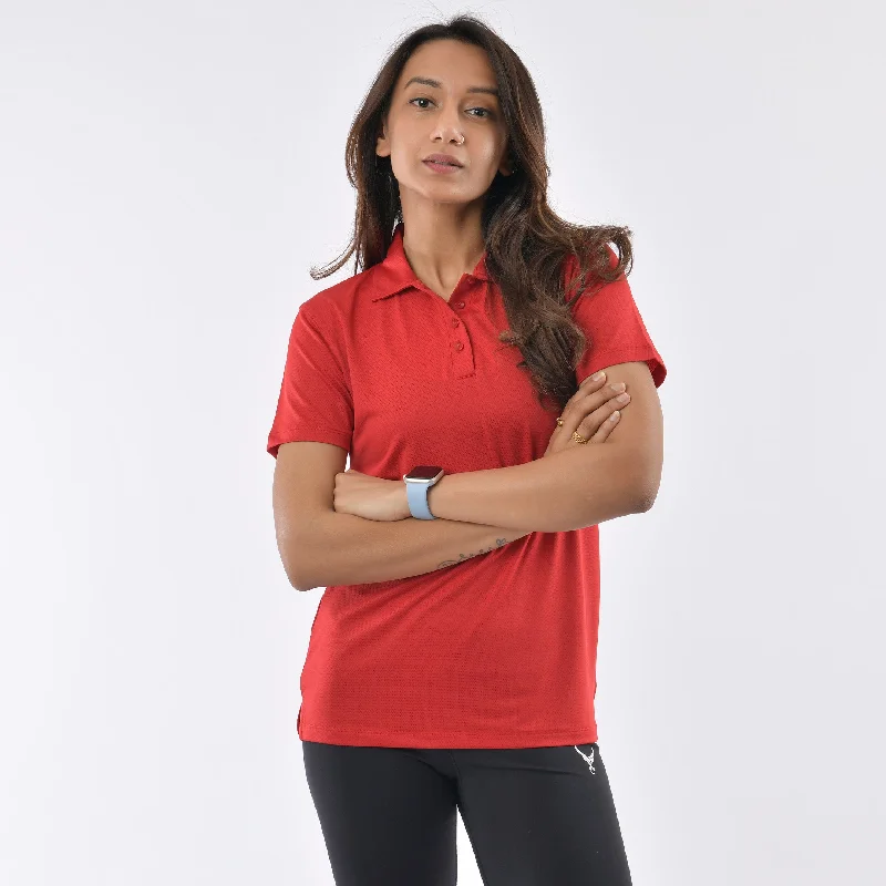 Yoga Tops for Comfort and Style -Quick Dry Identity Polo