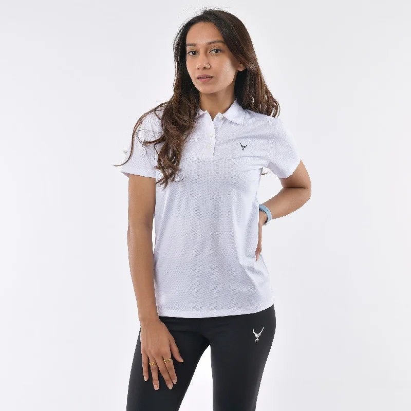 Fitted Yoga Tops for Yoga Class -Quick Dry Identity Polo
