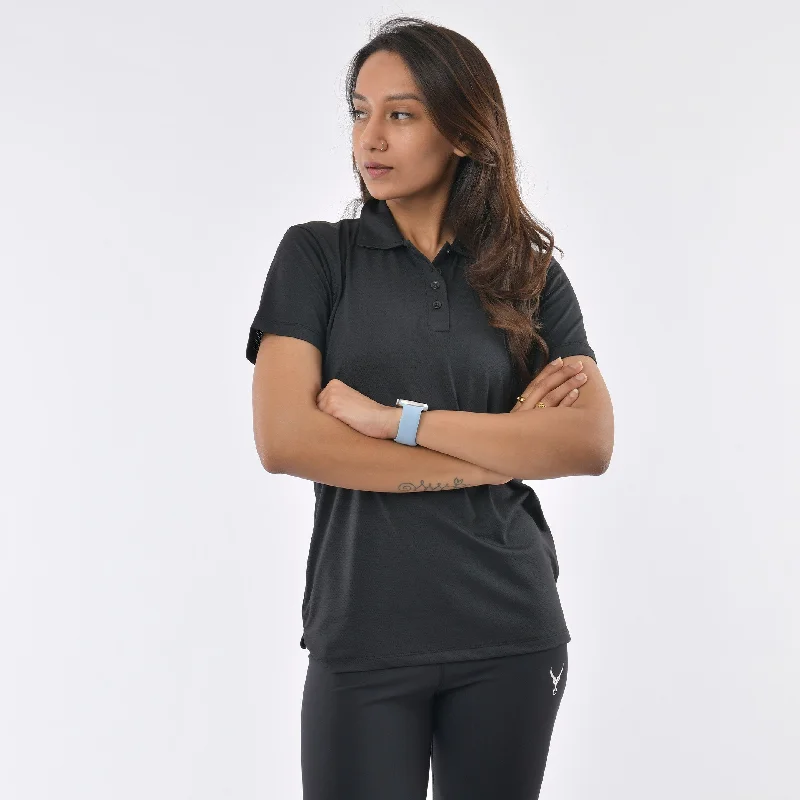 Loose Yoga Tops for Relaxing -Quick Dry Identity Polo