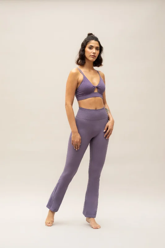 Comfortable Yoga Pants for Flexibility -Jilla Active Radiance Flare Leggings