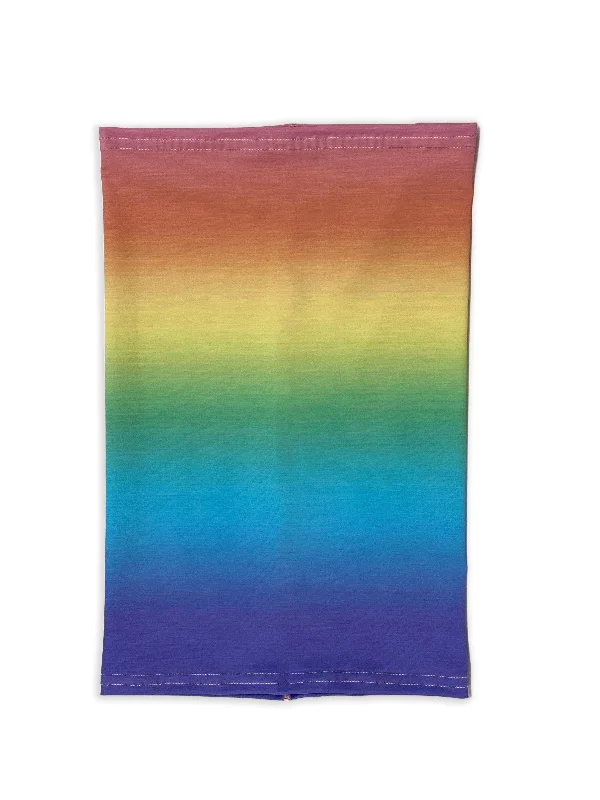 High Performance Yoga Pants -Rainbow Ombre Neck Gaiter *FINAL SALE*