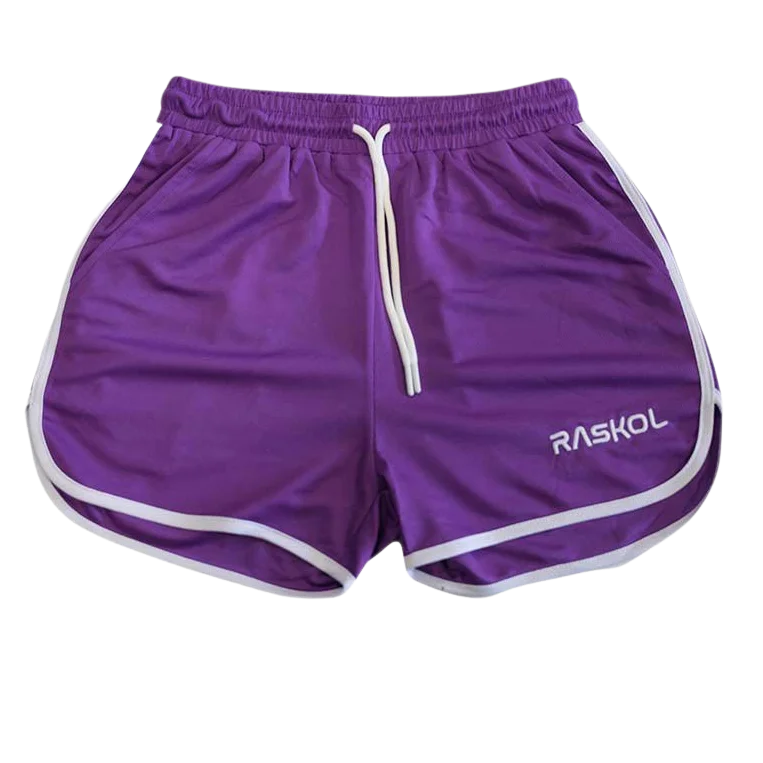 Yoga Shorts for Running and Yoga Practice -Raskol Purple Classic Shorts