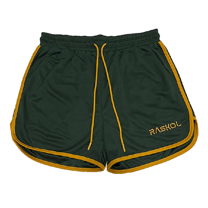 Lightweight Yoga Shorts for Hot Yoga -RASKOL Retro Hunter Green Classic Shorts (LIMITED EDITION) Lightweight Yoga Shorts for Hot Yoga -RASKOL Retro Hunter Green Classic Shorts (LIMITED EDITION)