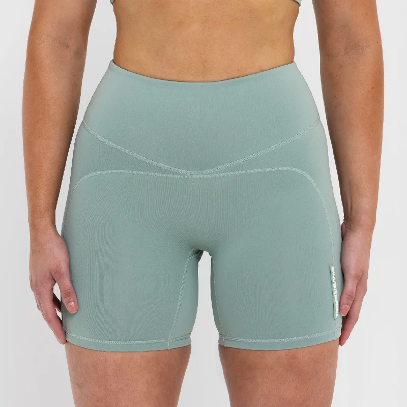 Yoga Shorts for Active Training -Unstoppable Women's Shorts Green