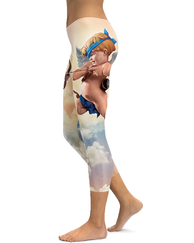 Yoga Pants for Relaxation Poses -Realistic Cupid Capris