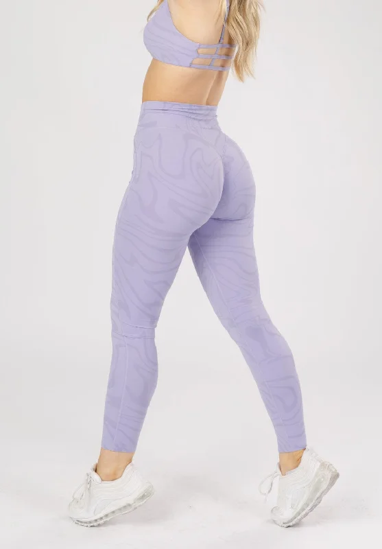 High-Waisted Compression Yoga Pants for Women -RecStretch DesB High Flow Sculptseam™ Plus Legging Fantasy