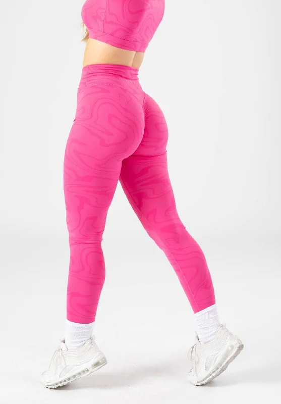 Yoga Pants for Intense Yoga Practice -RecStretch DesB Original Sculptseam™ Plus Legging Disco