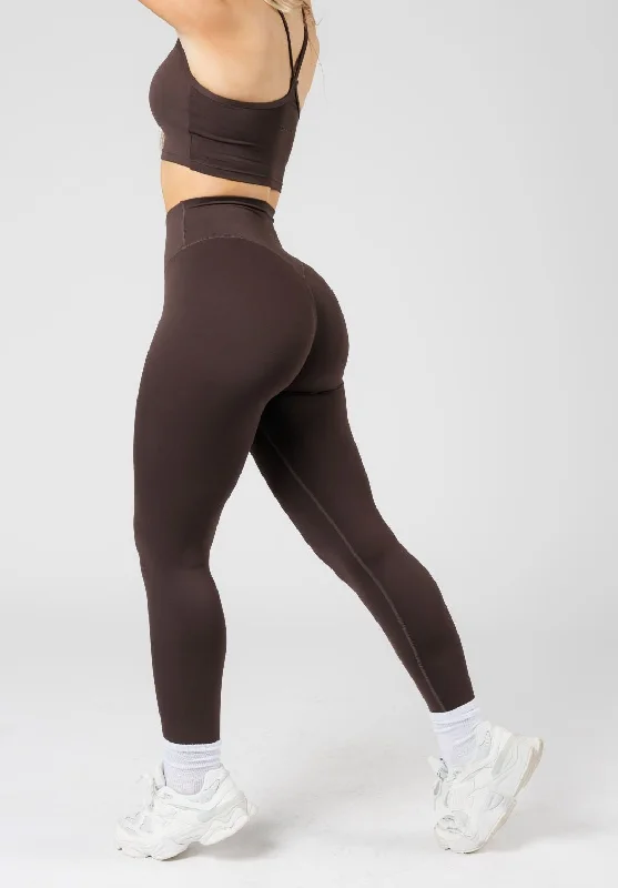 Breathable Full-Length Yoga Pants for Comfort -RecStretch Original Sculptseam® Legging Espresso