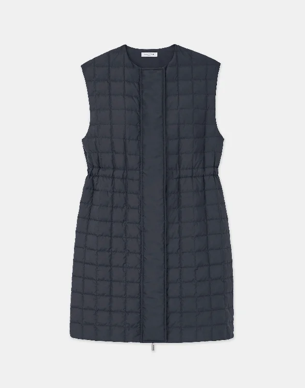 Yoga Shorts for Performance -Recycled Poly Quilted Reversible Vest