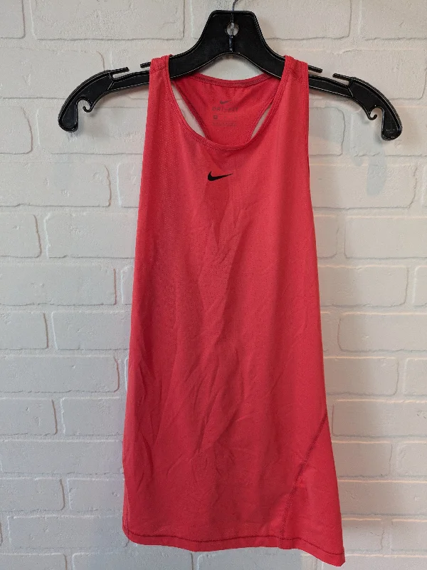 Yoga Tops for Fitness and Active Lifestyles -Red Athletic Tank Top Nike, Size M