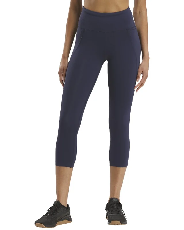 Yoga Shorts for Deep Flexibility and Stretch -Reebok Lux 3/4 High-Rise Tight