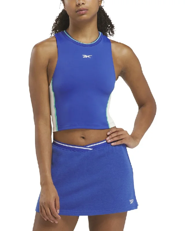 Women's Yoga Tops for Comfortable Movement -Reebok Team Tank