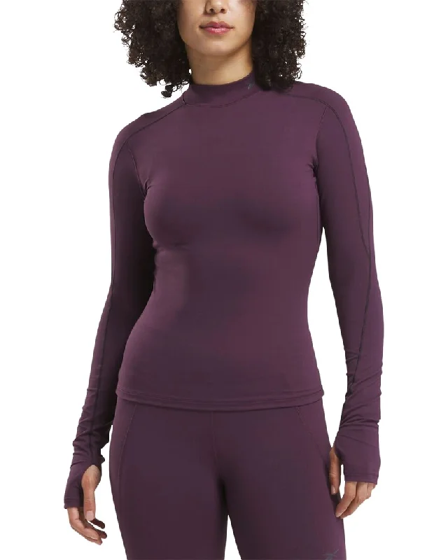 Yoga Tops with Full Coverage -Reebok Top