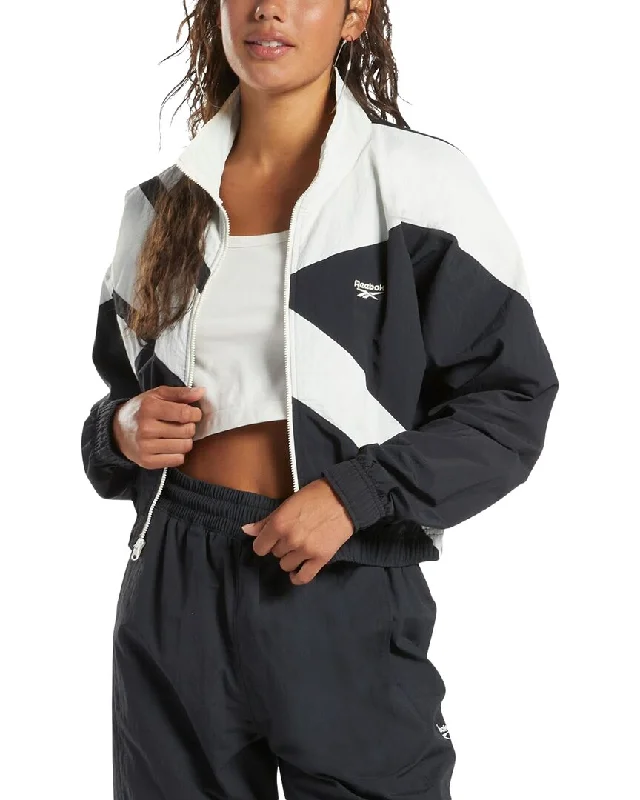 Elegant Yoga Tops for Women -Reebok Track Top
