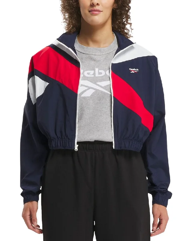 Yoga Tops with Moisture-Wicking Technology -Reebok Track Top