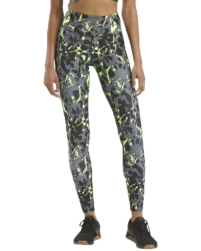 Yoga Shorts for Relaxing and Stretching -Reebok Train AOP Tight