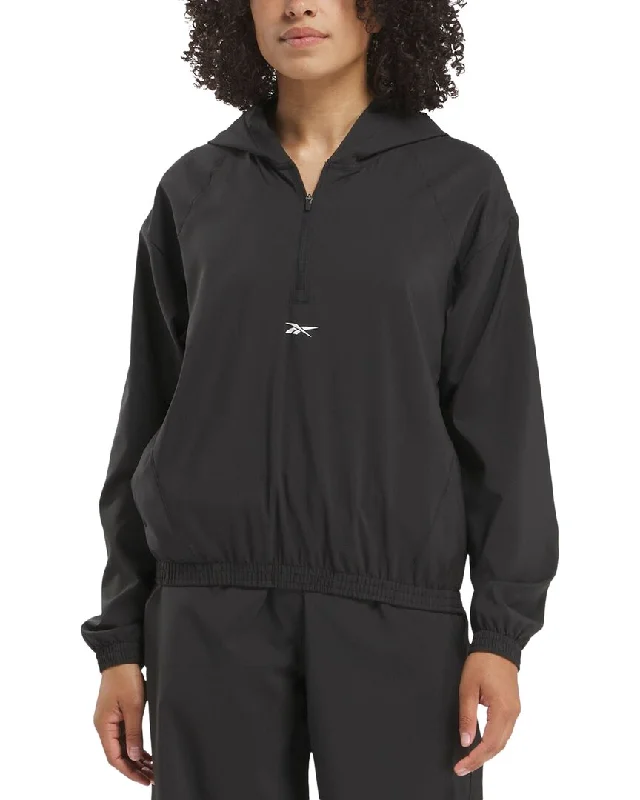 Comfortable Yoga Shorts for Yoga Practice -Reebok Train Woven Jacket