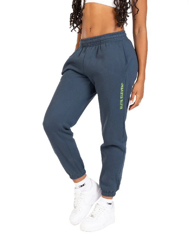 Comfortable Yoga Pants for Smooth Movement -Registered Trackpants - Navy