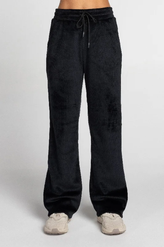 Soft Yoga Pants for Comfortable Stretching -Relax Velour Trousers
