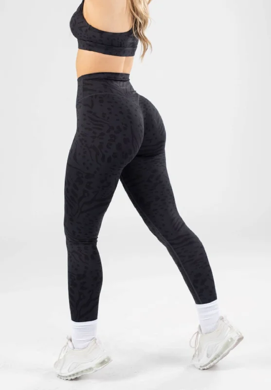 Ultra Soft Yoga Pants for Women -Reluna Original Sculptseam™ Legging Panther
