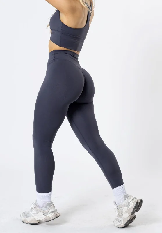 Breathable Yoga Pants -Reluna Original Sculptseam™ Plus Legging Charcoal