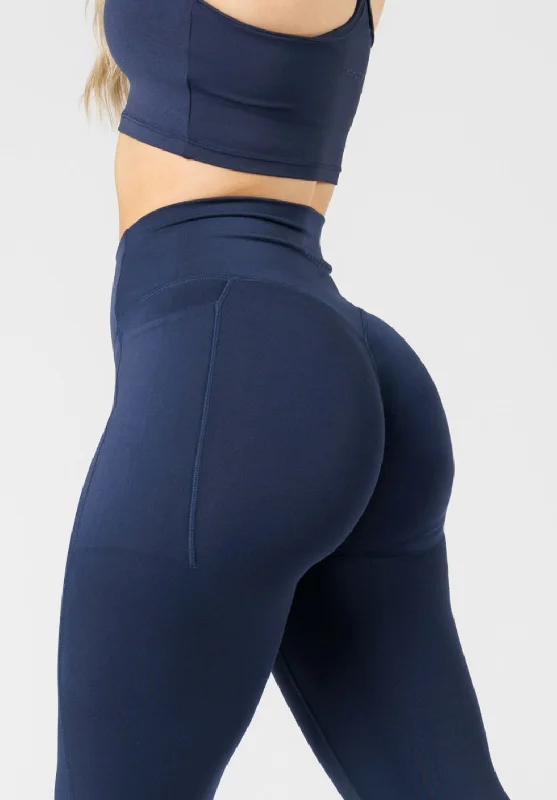 Yoga Pants for Warm-Up and Cool Down -Reluna Original Sculptseam® Plus Pocket Legging Ink